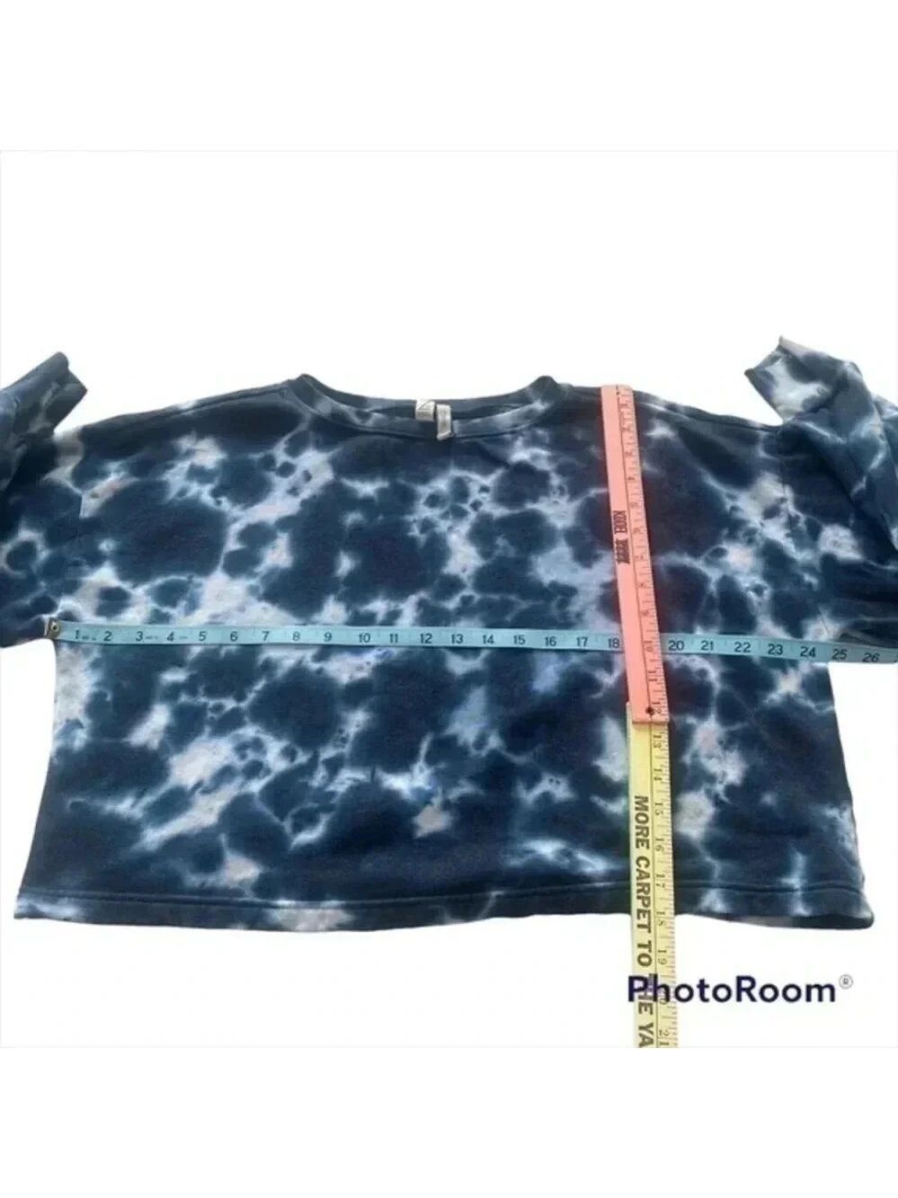 Z by Zella blue tie-dye women’s sweatshirt size Medium - Picture 4 of 9